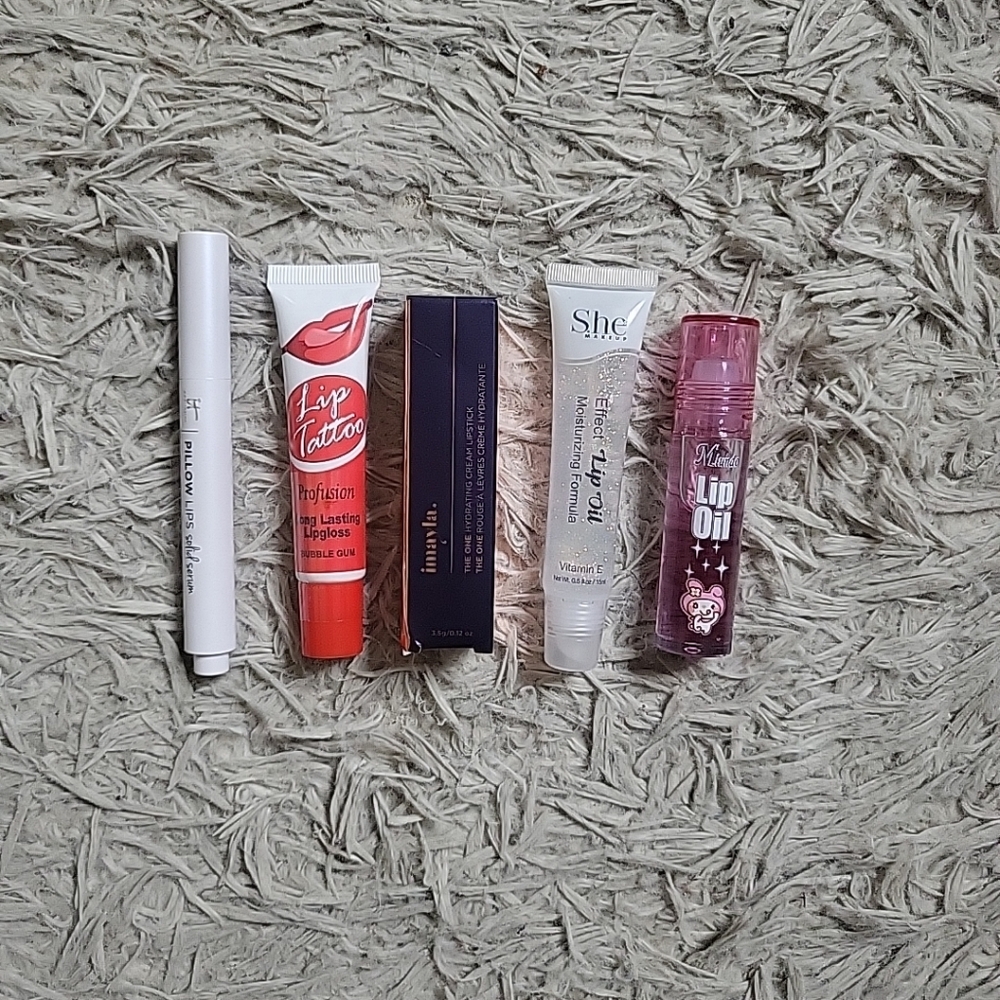 Beauty Bundle Lips It Cosmetics Imayla Lip Oil Lipstick Lipgloss Makeup ✨️💫